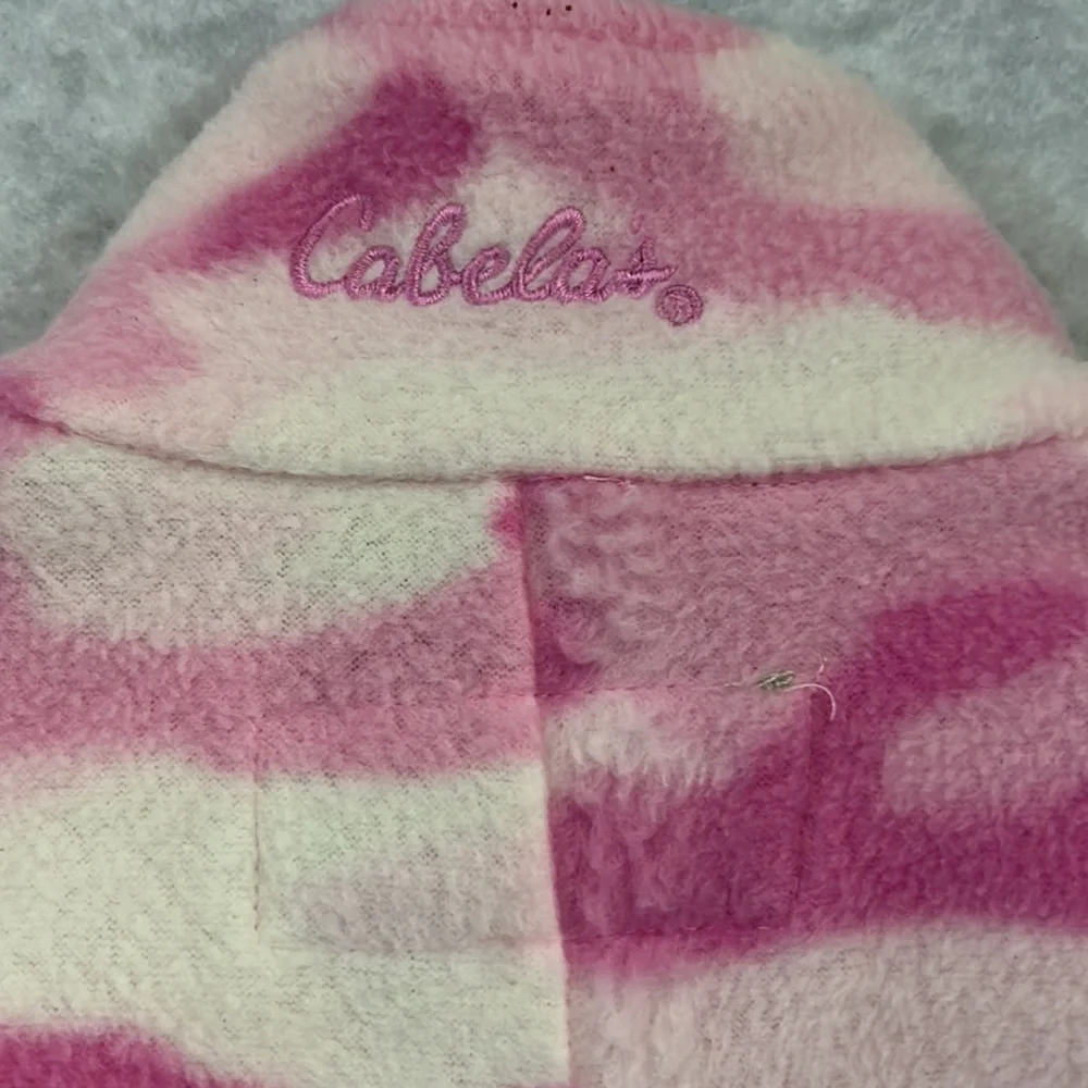 Cabela’s Girls Fleece Pink Camo Vest - Picture 6 of 6